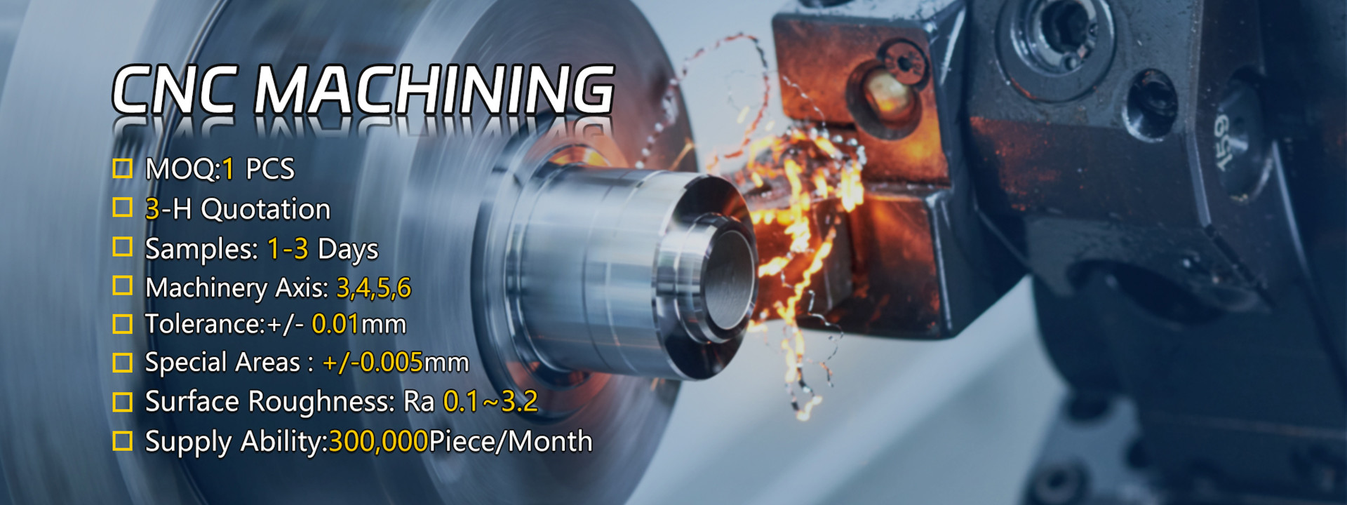 quality CNC Turning Parts factory
