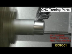 High precision CNC turning copper parts processing video