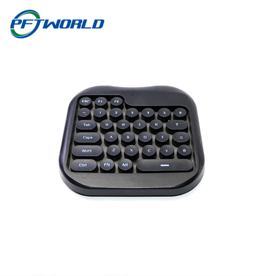 Plastic Injection Keyboard Shell Parts, CNC Plastic Parts, Plastic Mold Parts
