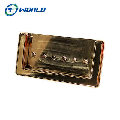 Precision CNC Brass Parts Machined Guitar Accessories Mirror Polishing