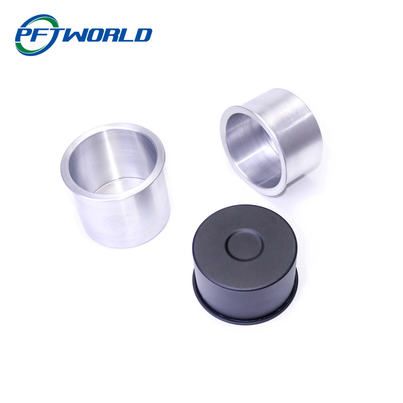 Silver CNC Machining Parts Cylindrical Stamping Aluminum Componets