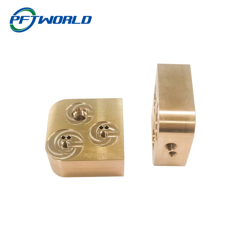 Machined CNC Precision Brass Parts C36000 Medical Accessories