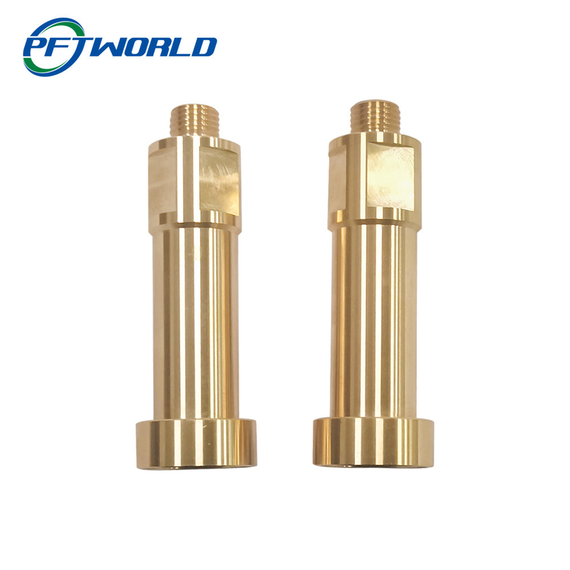 Precision Machining Parts Brass CNC Turned Parts 5 Axis Custom Machining Nuts And Bolts