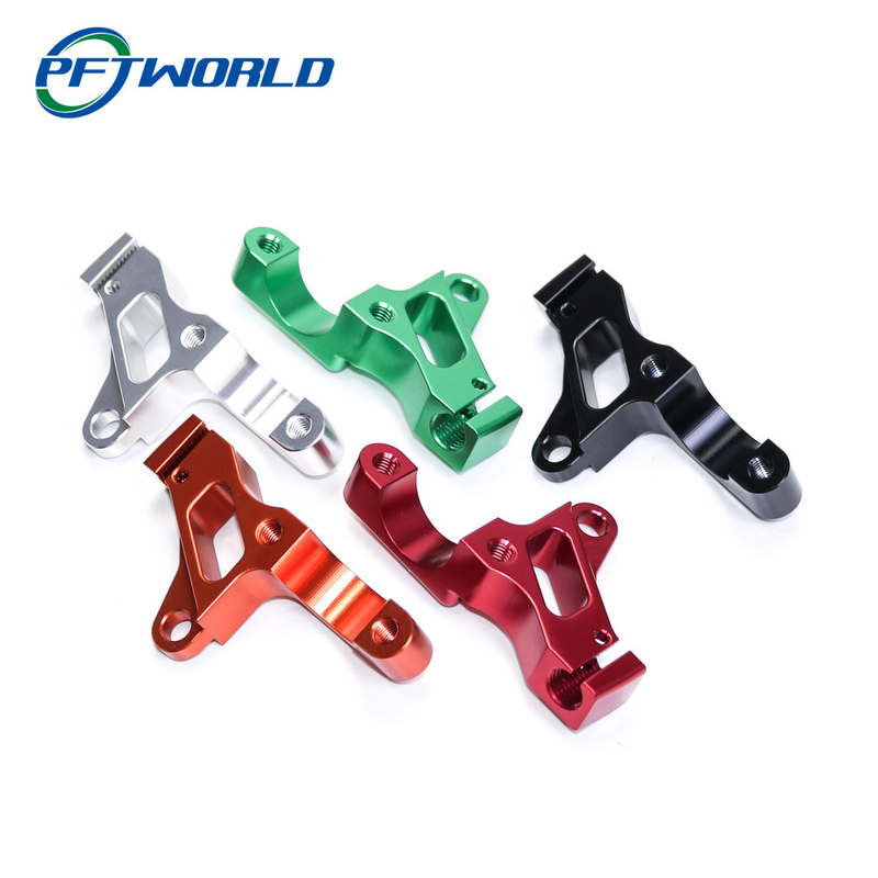 Anodized Aluminum CNC Metal Parts Machined Any Color For Bicycle