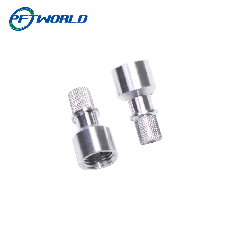 Precision CNC Machined Aluminum Parts Bright Silver Oxidation Can Be Customized