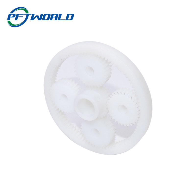 Small Injection Molding, CNC Machining Plastic Gear Parts, Injection Parts