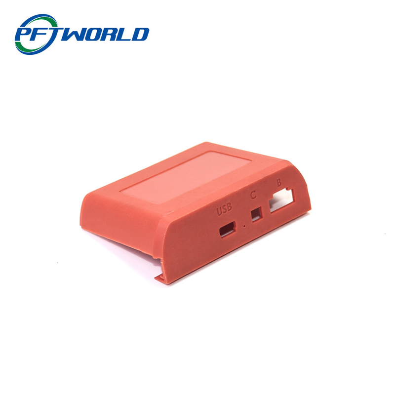 Precision Injection Molding Parts, PTFE Accessories, Pink Panel