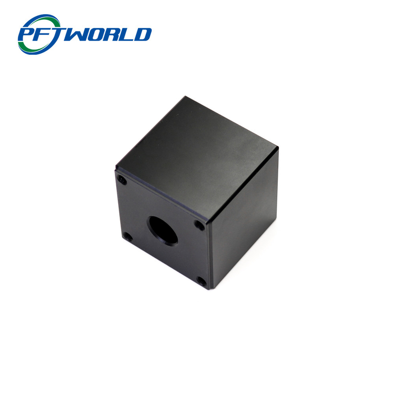 Square Square, CNC Machining, Frosted, Black Oxide, Porous Aluminum Parts