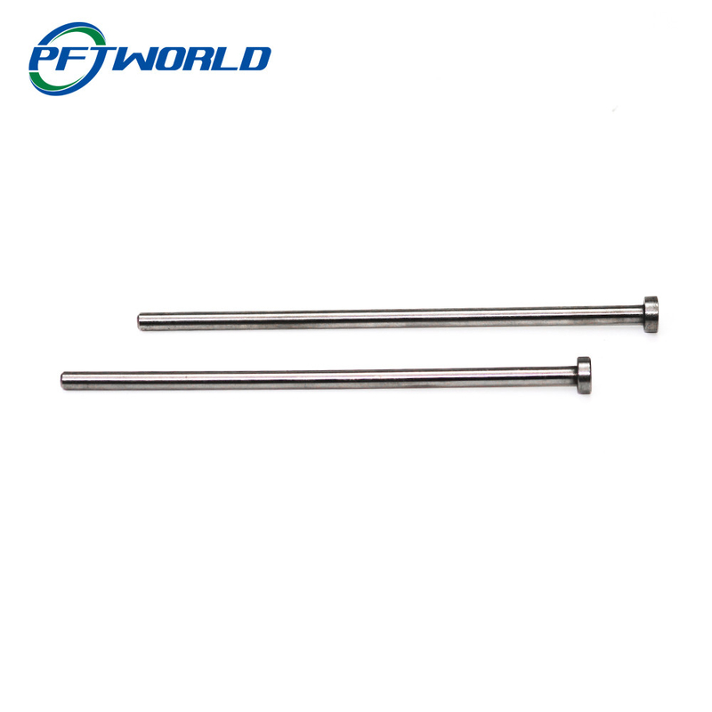 Aluminum Long Parts, CNC Machining, Smooth Surface, Thick Hardness, Auto Parts, Rotation Effect