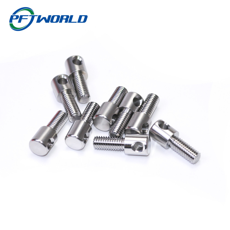 Cylindrical Screw, CNC Machining, Polishing, Aluminum Parts, Auto Parts, Rotation Function