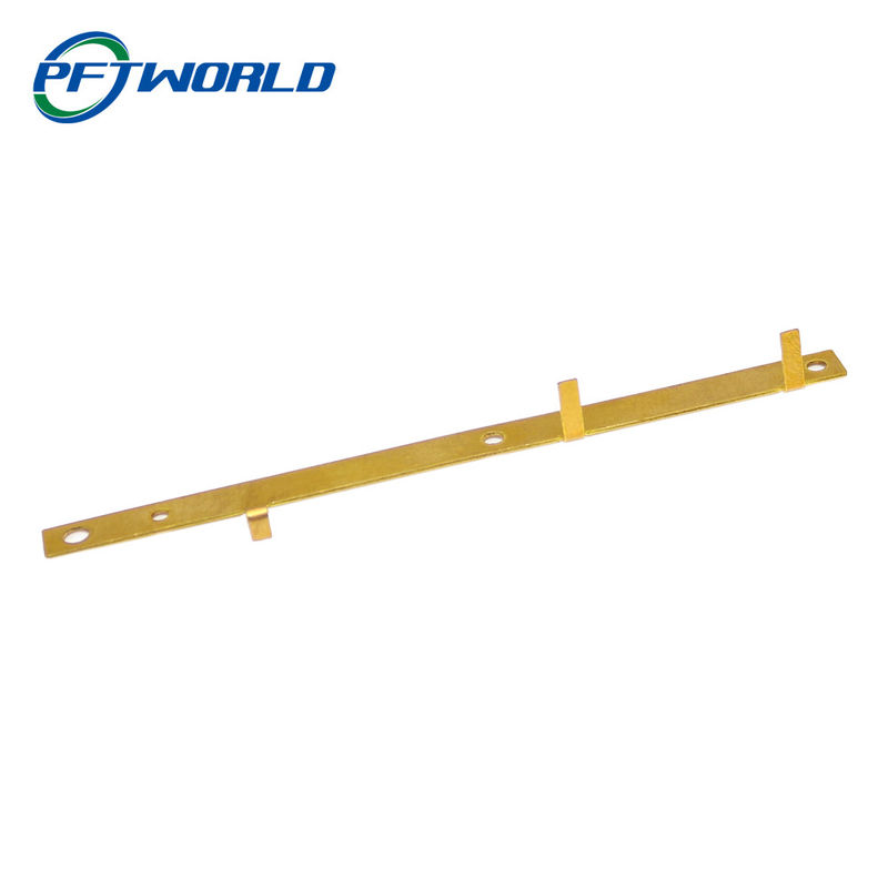 Precision Bending Sheet Metal Parts Brass Laser Cutting Custom Size