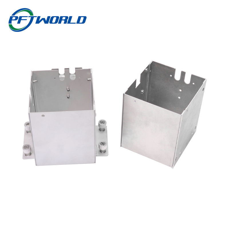 Custom Metal Box Fabrication Welding Small Aluminum Sheet Metal Part