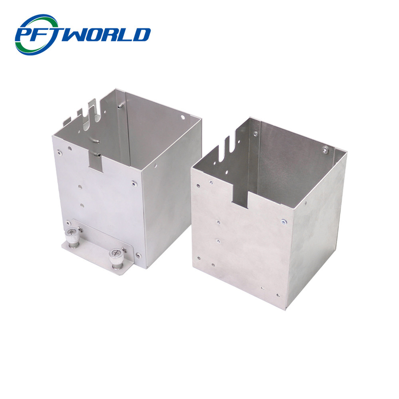 Custom Metal Box Fabrication Welding Small Aluminum Sheet Metal Part