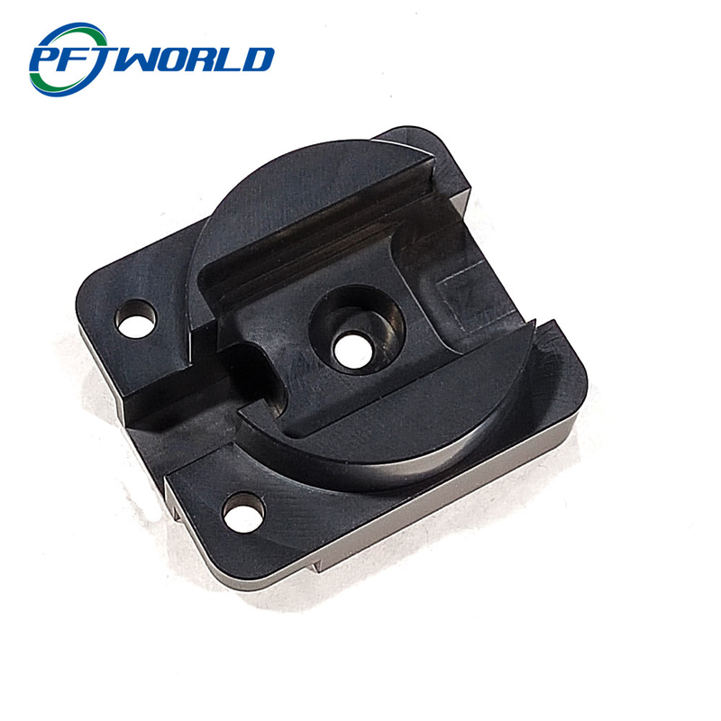 CNC Milling Parts, ABS Milling Accessories, Machined Black ABS Parts