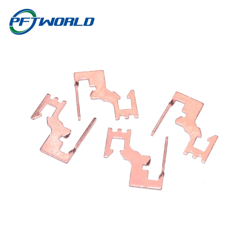 Powder Coating Sheet Metal Bending Services Custom Pink Parts Clip