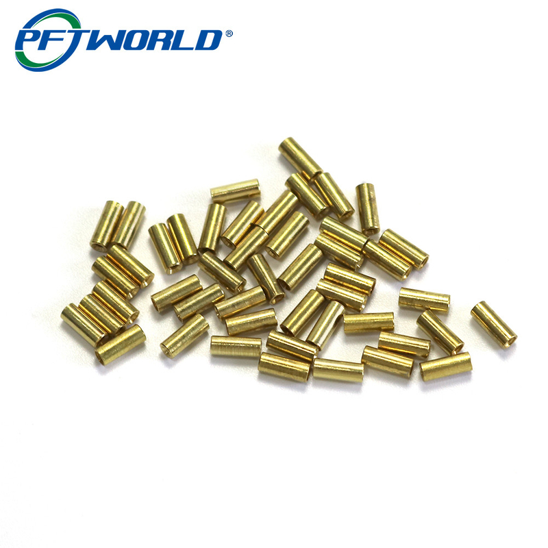 OEM Precision CNC Brass Parts Machining Turning Machined Accessories