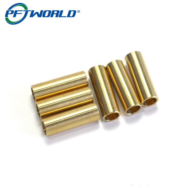 OEM Precision CNC Brass Parts Machining Turning Machined Accessories