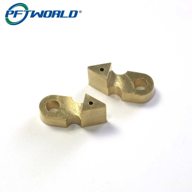 Silver Custom Machinery Parts Milling Machining Brass Copper Service