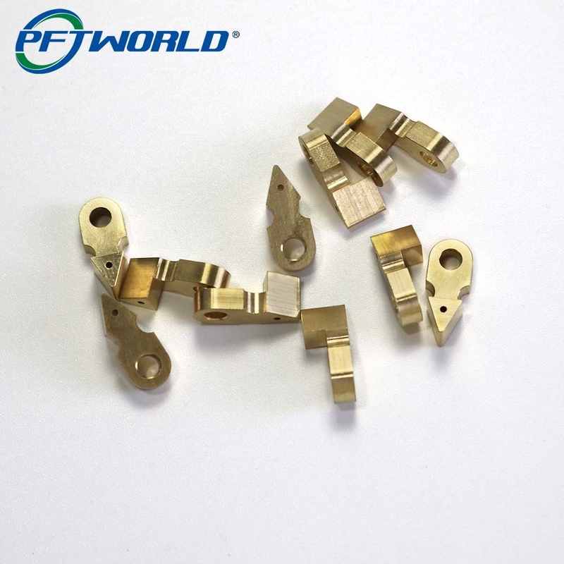 Silver Custom Machinery Parts Milling Machining Brass Copper Service