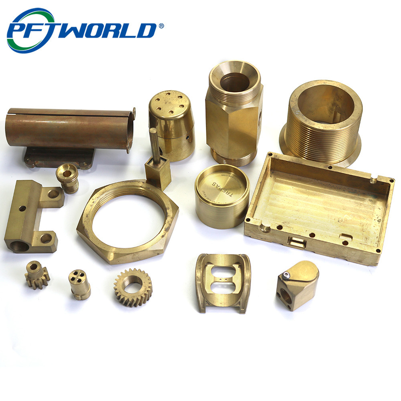 Precision CNC Machining Brass Copper Parts Custom Turning Milling Service