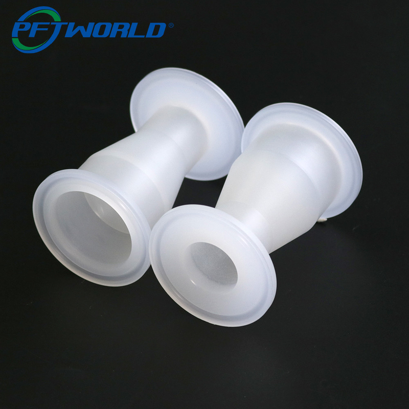 Plastic CNC High Precision Spare Machining Parts Laser Engraving PEEK PPS PTFE