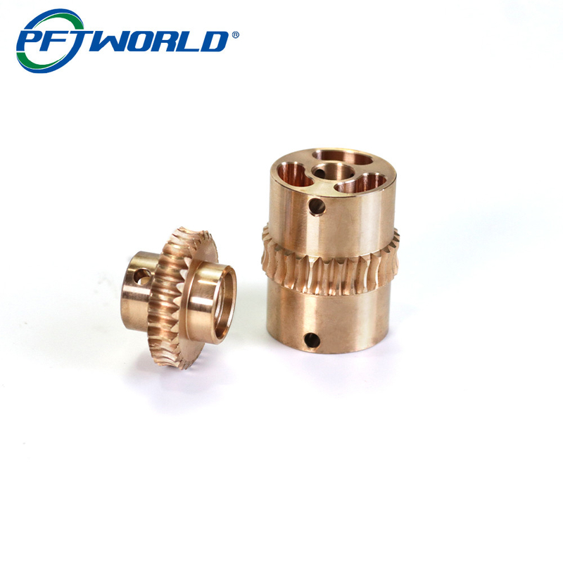 Micro Machining CNC Brass Turning Parts Milling Manufacturer Polished