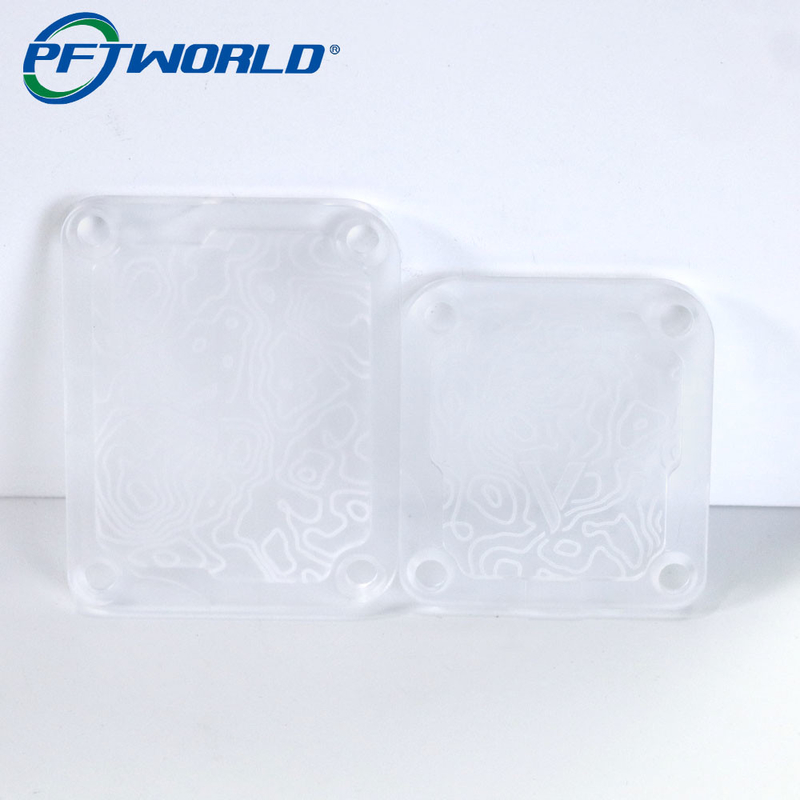 Custom Acrylic CNC Milling Parts Laser Engraving High Precision for Keyboard
