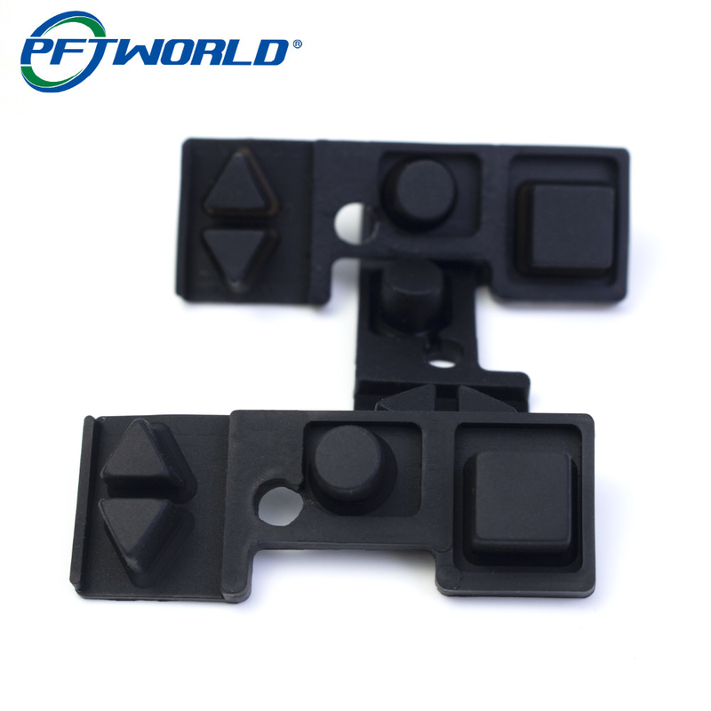 CNC Machined Plastic Parts Silicone Buttons Custom Injection Molding Service