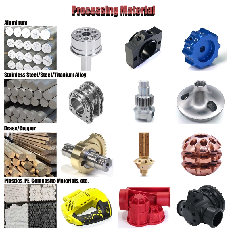 High Precision CNC Milling Parts Custom Metal Fabrication for Customer Requirements