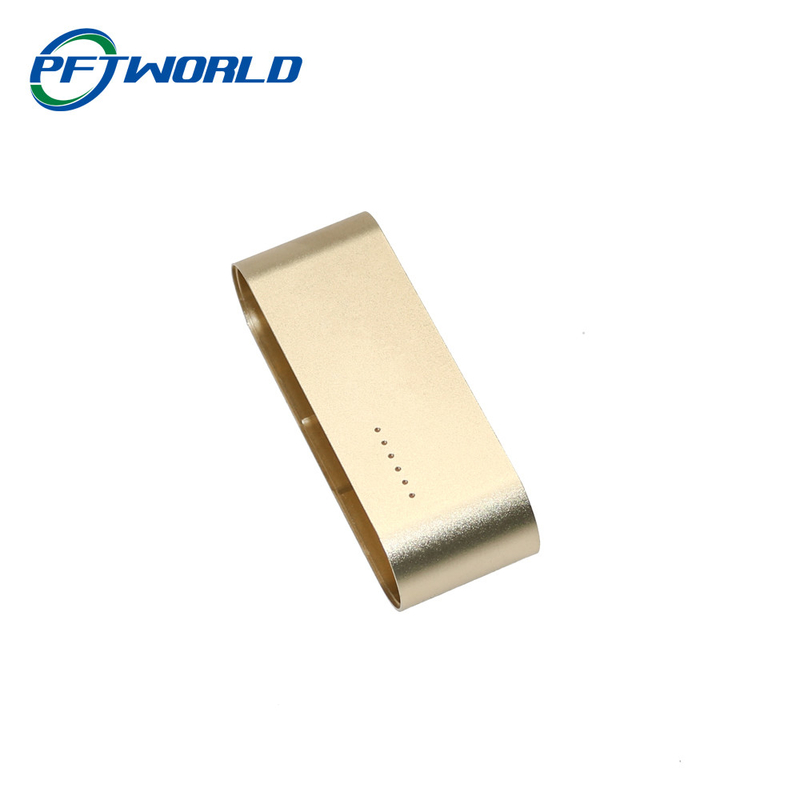 Anodized Aluminum Welding Small Metal Parts Bead Blasted Electropolished Surface