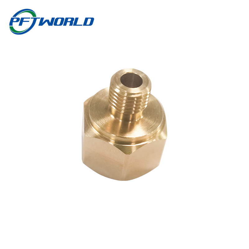 Lathe Aluminum Turned CNC Brass Parts For 3D Printing Equipment