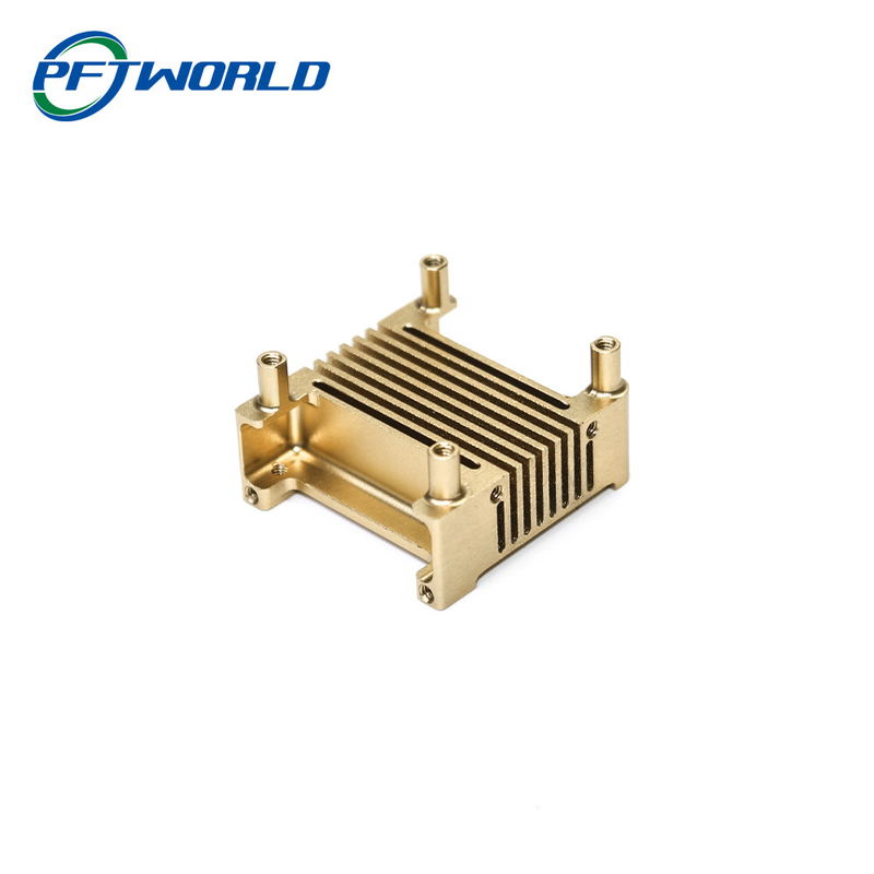 Customized Aluminium Brass Copper Metal Machining Parts Accurate High Precision