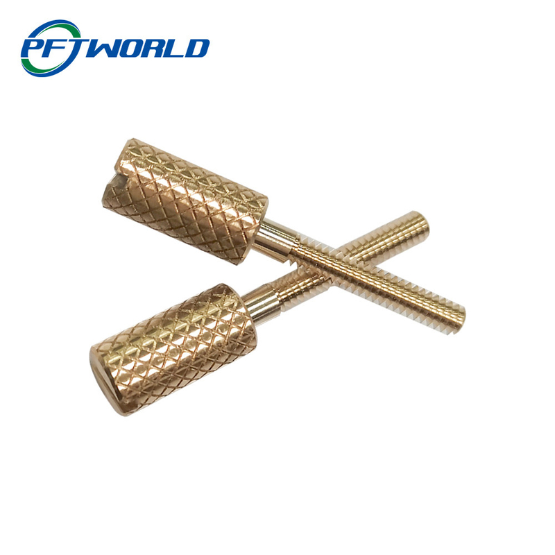 5 Axis Machined CNC Brass Parts Nickle Chrome Titanium Plating Surface