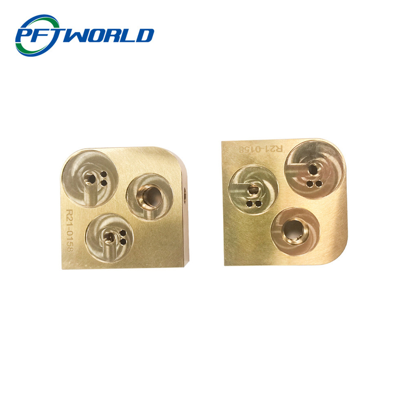 Custom Brass Parts Milling Turning Service Plating CNC Machining