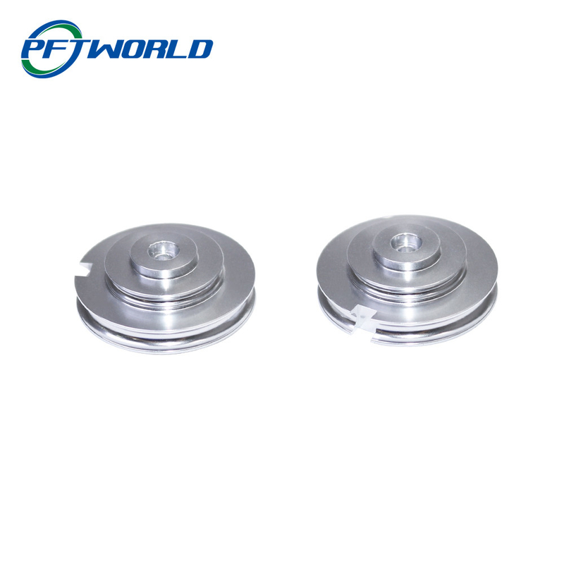 Silver Color CNC Machined Aluminum Parts Plating Surface For Aircraft Aviation