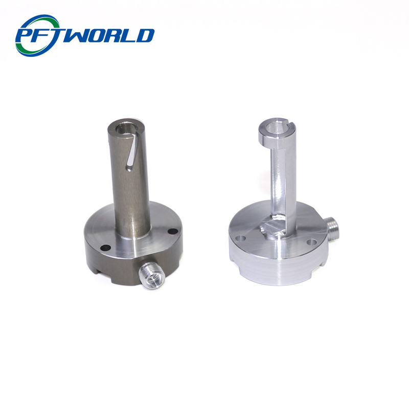 Fifth Axis Broaching Stainless Steel CNC Machining Parts ISO9001 Titanium Plating
