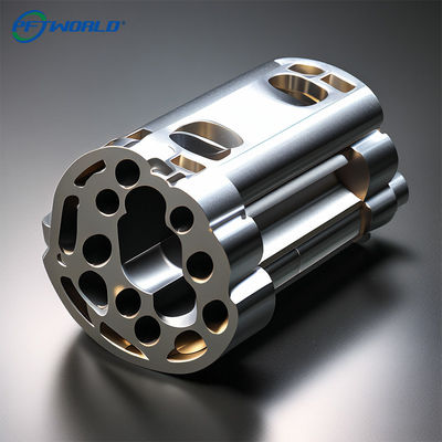 Precision CNC Aluminum Machined Parts Testure Surface Finish for Low Flexibility Applications